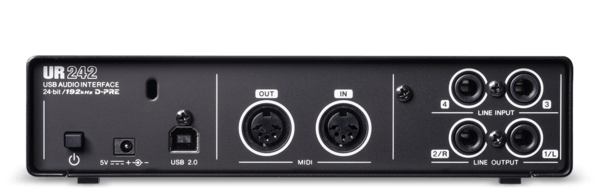 Steinberg ur242 interfaz de audio usb 4 x 2